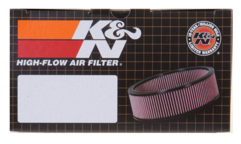 K&N Engineering E-3322 Custom Air Filter, Round 5.25-Inch ID x 6.25-Inch OD x 2.5-Inch Height