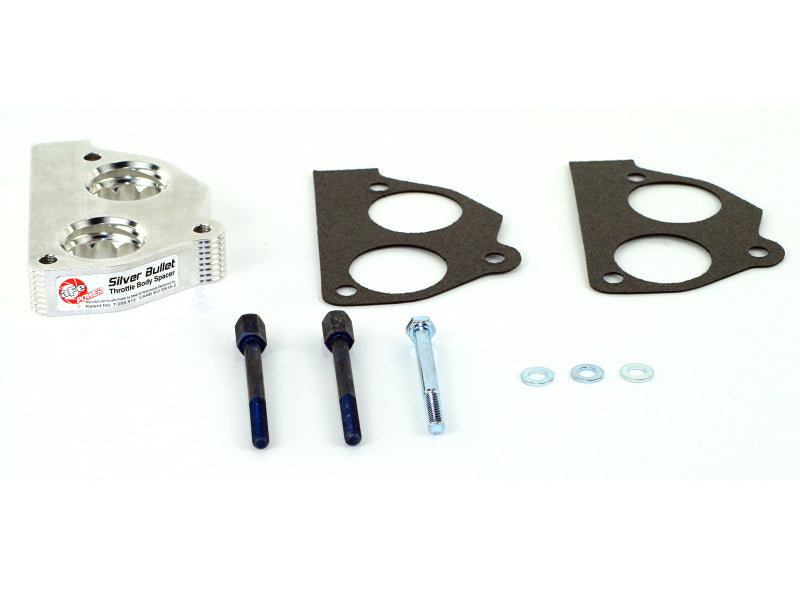 aFe Silver Bullet Throttle Body Spacer Kit for GM C/K 1500/2500/3500 1987-1995, 4.3L V6 and 5.0L/5.7L V8