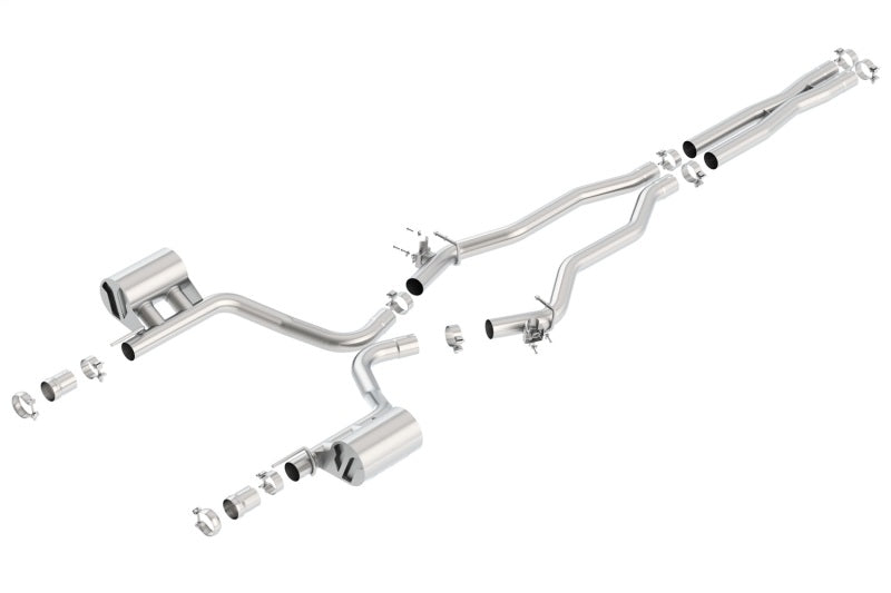 Borla ATAK Cat-Back Exhaust System with Merge X-Pipe, Part Number 140675