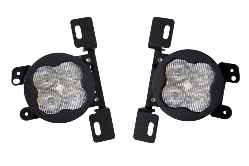 Diode Dynamics SS3 Dual-Color LED Fog Light Kit for 2007-2026 Jeep Wrangler and Gladiator, Part Number dioDD8943