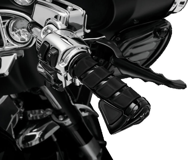 Kuryakyn Kinetic Grips for Indian Motorcycles, Gloss Black - Part 6368
