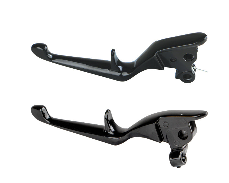 Kuryakyn Trigger Levers Gloss Black for 2021-2023 and Select 2024-2025 Touring Models, Part Number 10184-2