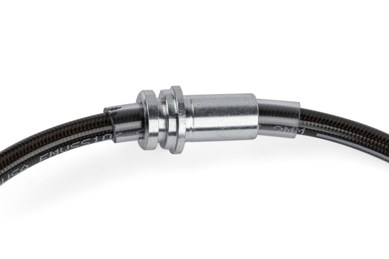 APR Braided Stainless Steel Front Brake Line Set for 2010 Audi A3 and Volkswagen Models - Part Number aprBRK00047