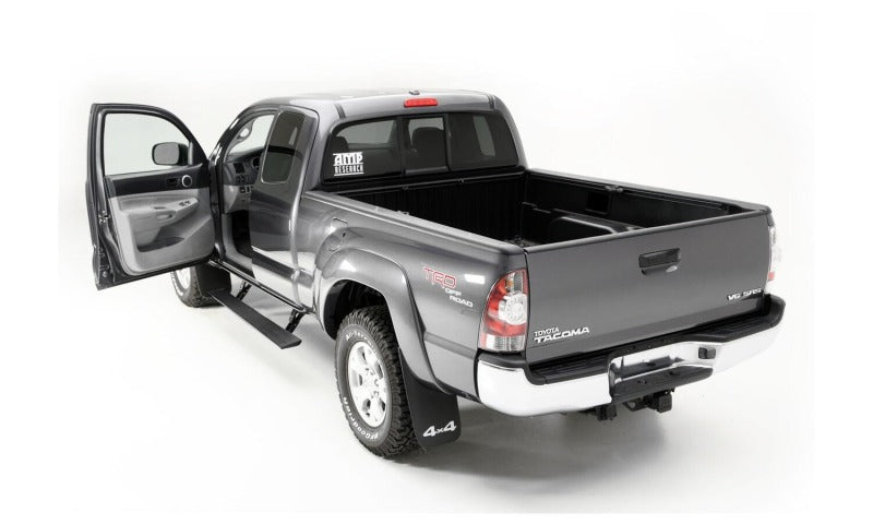AMP Research PowerStep Automatic Running Boards for 2016-2023 Toyota Tacoma Double and Access Cab, Part Number 75162-01A