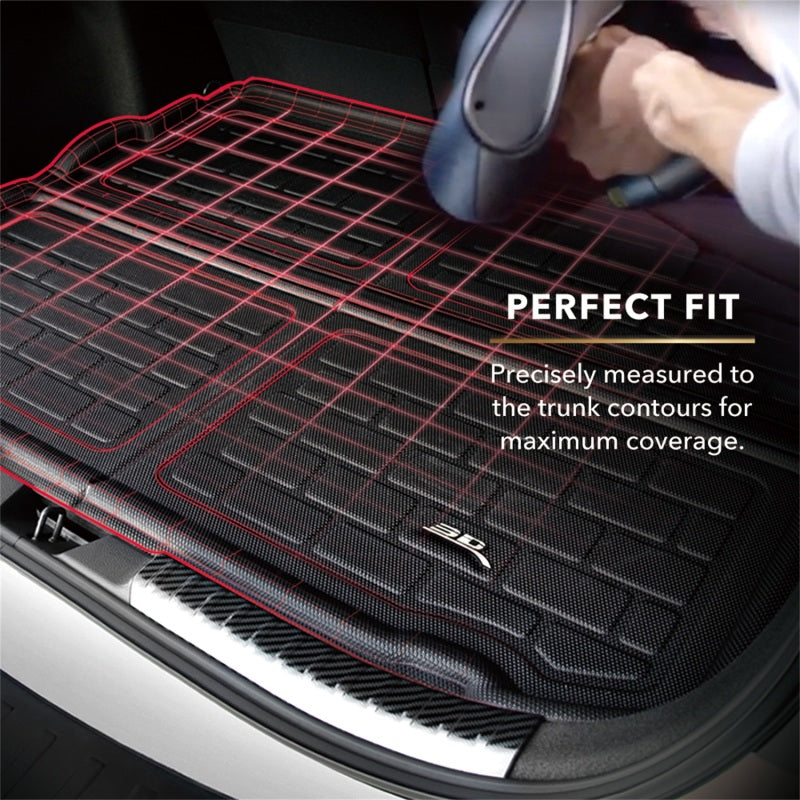 3D MAXpider 2021 Mustang Mach-E Kagu Cargo Liner - Black