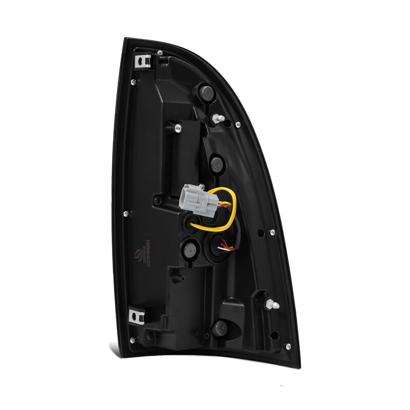AlphaRex LUXX LED Taillights for 2005-2015 Toyota Tacoma, Alpha Black, Part ARX680050
