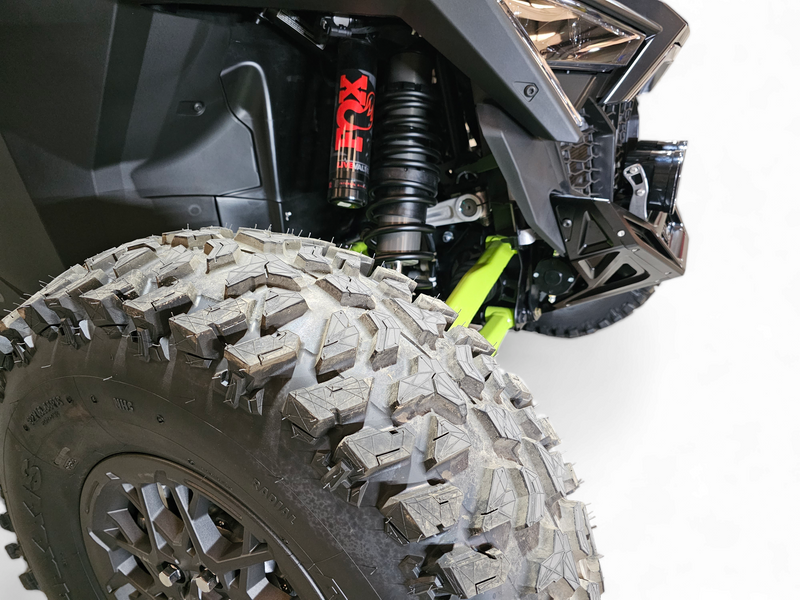 Elektric Offroad Polaris RZR Pro R Billet Front Winch Bumper - Anodized Black (Part Number: elkFWB610030)