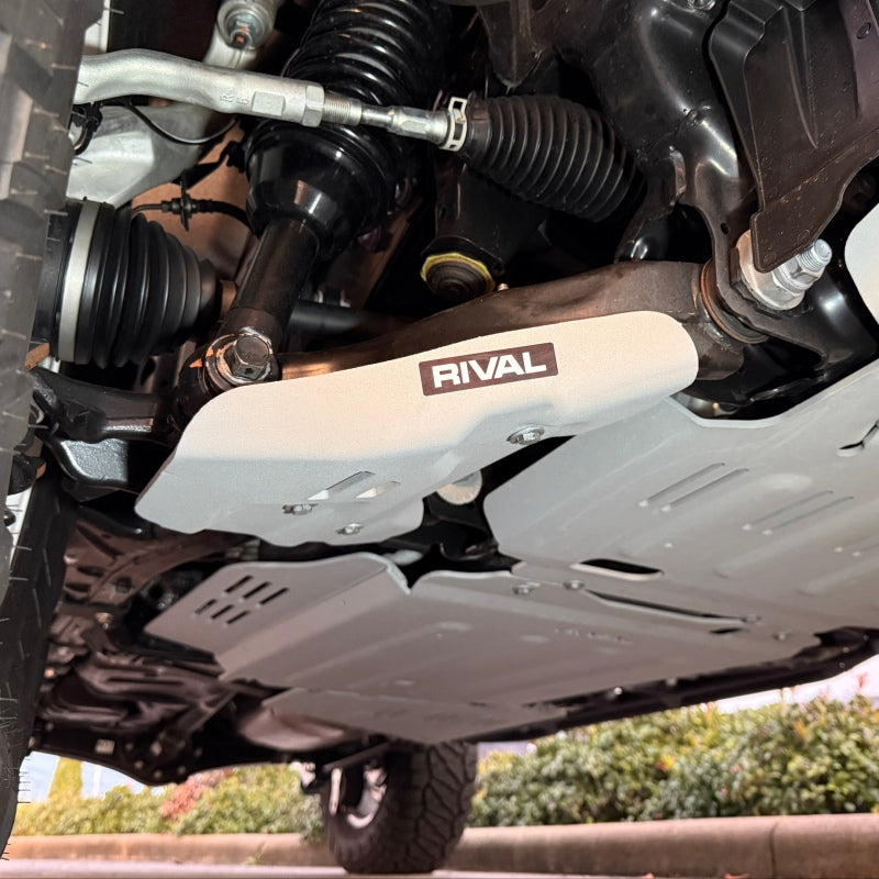 Rival 4x4 RLL2333.9574.2.6 Aluminum Lower Control Skid Plate for Lexus GX550 and Toyota Land Cruiser