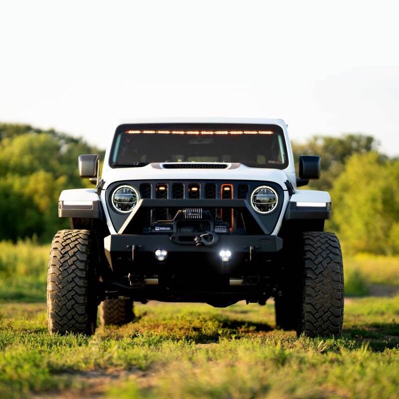 KC HiLiTES FLEX ERA 3 Dual Mode SAE Fog Lights 2-Light Master Kit kcl97147 for Jeep Aftermarket Bumpers