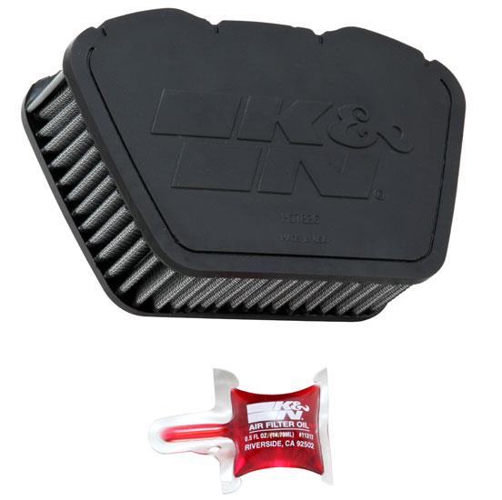 K&N Engineering YA-1307 High-Flow Replacement Air Filter for Yamaha V Star 950 and 1300 Motorcycles