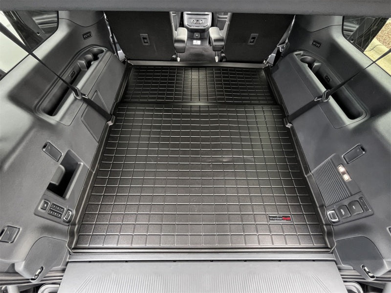WeatherTech 25-26 Ford Expedition Max CargoLiner in Black – Complete Trunk Protection with Raised Lip and Textured Finish