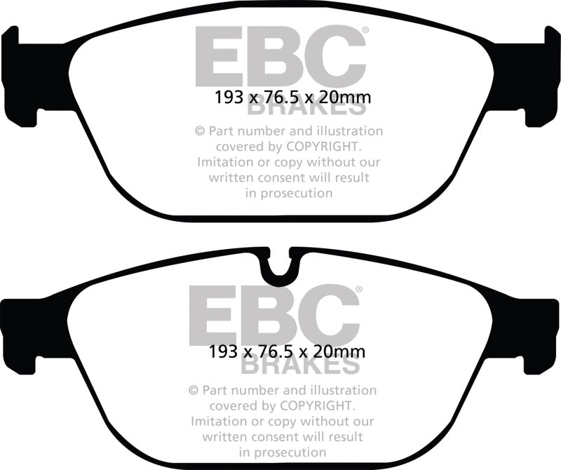 EBC Yellowstuff Brake Pad Sets