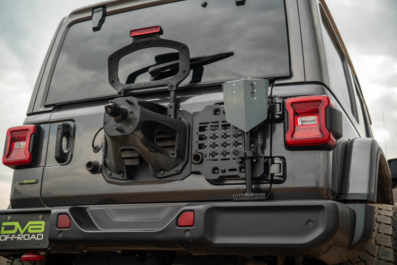 DV8 Offroad Tailgate Reinforcement Molle Panel for 2018-2025 Jeep Wrangler JL - dveTCJL-04