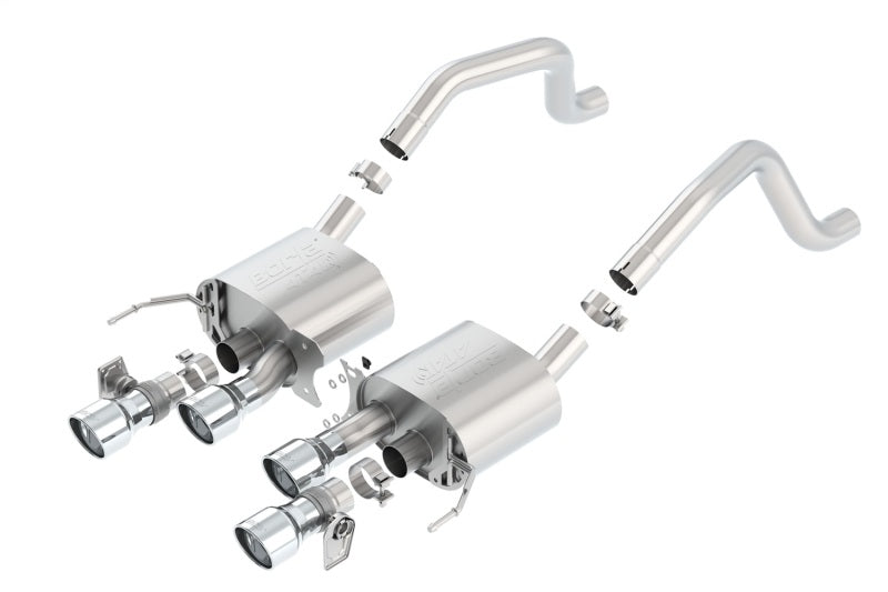 Borla 11905 ATAK Axle-Back Exhaust System for 2015-2019 Chevrolet Corvette C7 Z06 and Grand Sport
