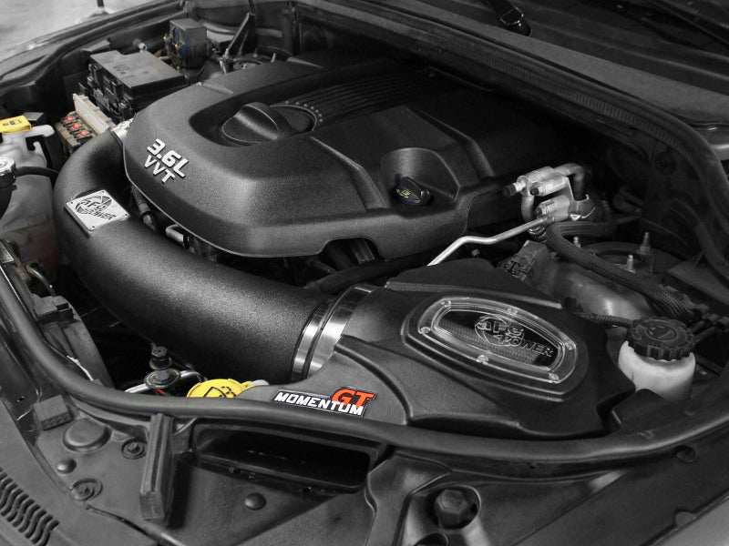 aFe Momentum GT Cold Air Intake System with Pro DRY S Filter 51-76207 for 2011-2015 Jeep Grand Cherokee and Dodge Durango 3.6L V6