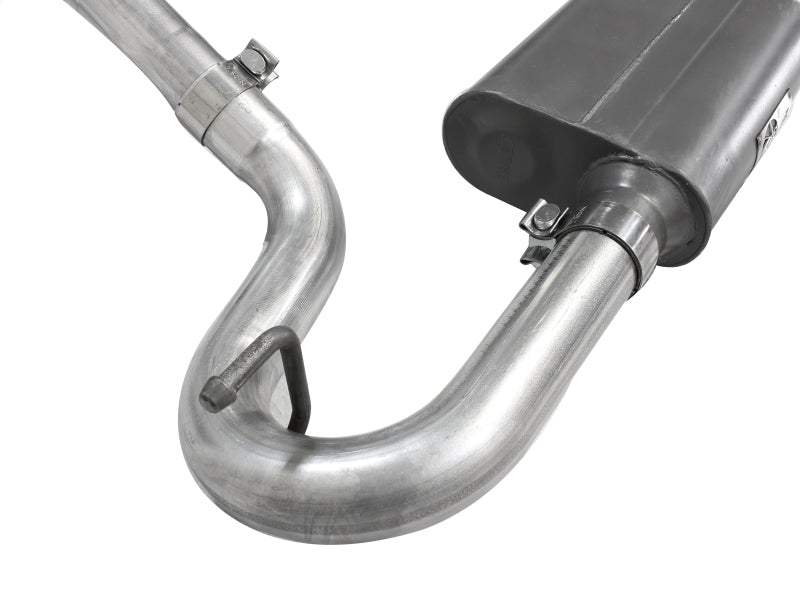 aFe Scorpion Hi-Tuck Cat-Back Exhaust System AFE49-08043 for 2007-2018 Jeep Wrangler JK 3.6L/3.8L V6
