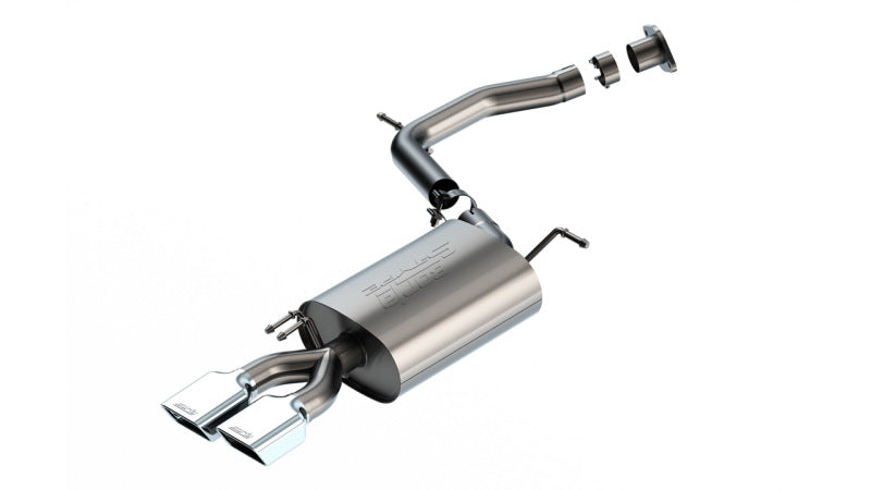 Borla 11979 S-Type Axle-Back Exhaust System for Hyundai Palisade and Kia Telluride 3.8L V6