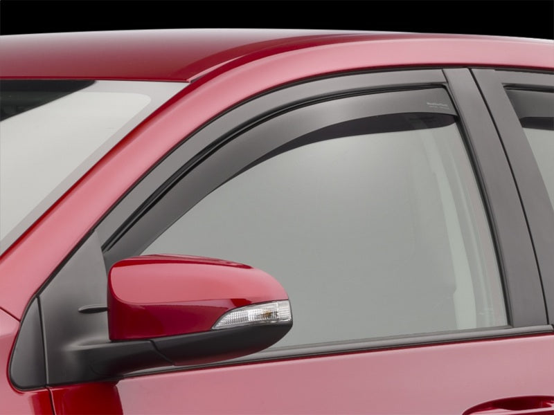 WeatherTech Side Window Deflectors for 2012–2013 Volkswagen Passat, Front and Rear, Dark Tint – Part wet82566IM