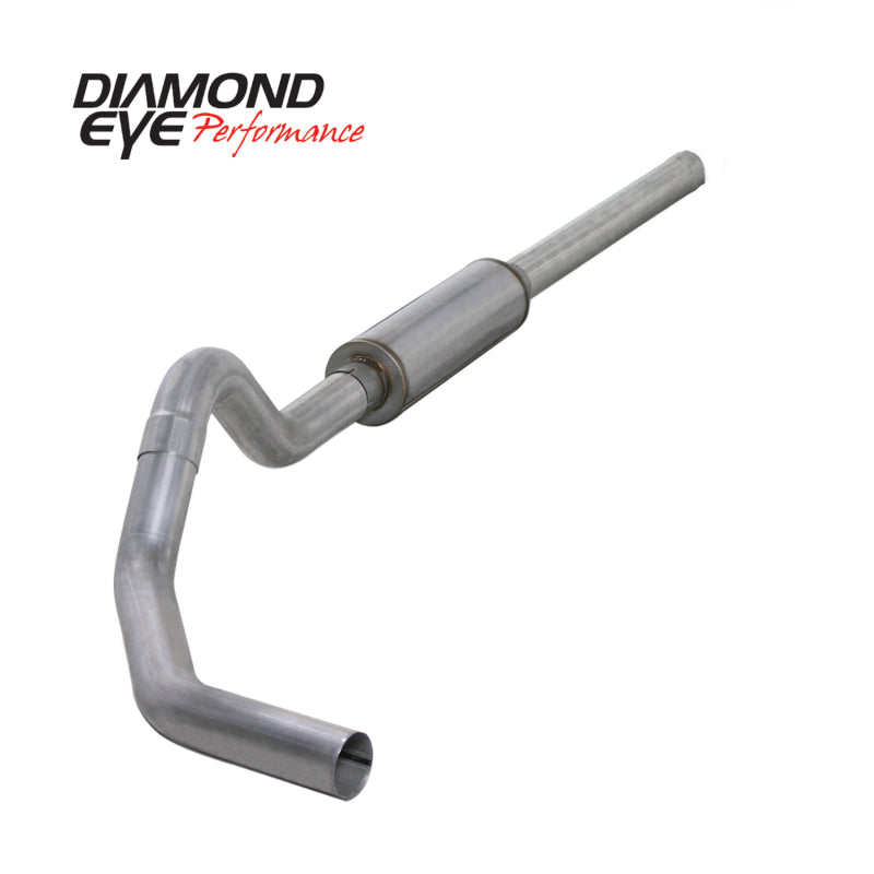 Diamond Eye Performance DEP K4234A 4-Inch Cat-Back Exhaust System Kit for 2004.5-2007.5 Dodge 5.9L Cummins 2500/3500