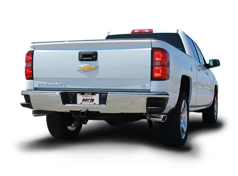 Borla 140546 ATAK Cat-Back Exhaust System for 2014-2018 Chevrolet Silverado 1500 and GMC Sierra 1500 5.3L V8