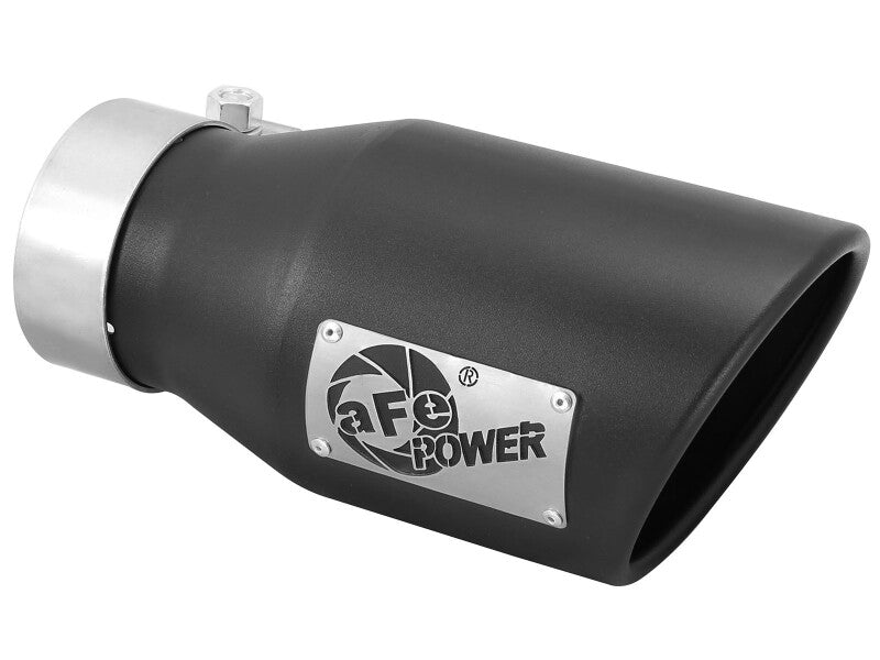 aFe POWER Apollo GT Series Axle-Back Exhaust with Black Tip, Part Number 49-43114-B, for 2019-2022 Ford Ranger 2.3L