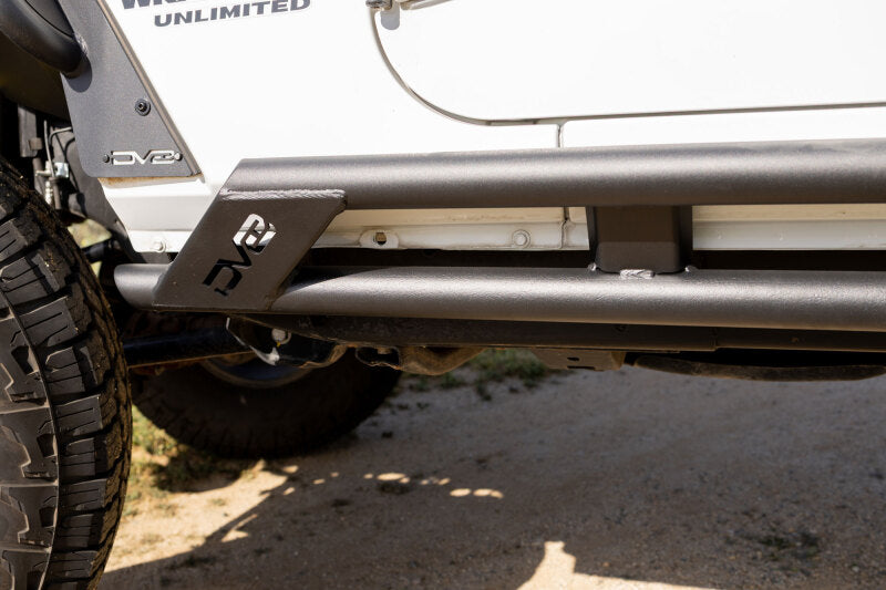 DV8 Offroad dvesRJK-07 Rock Sliders for 2007-2018 Jeep Wrangler JK 4-Door
