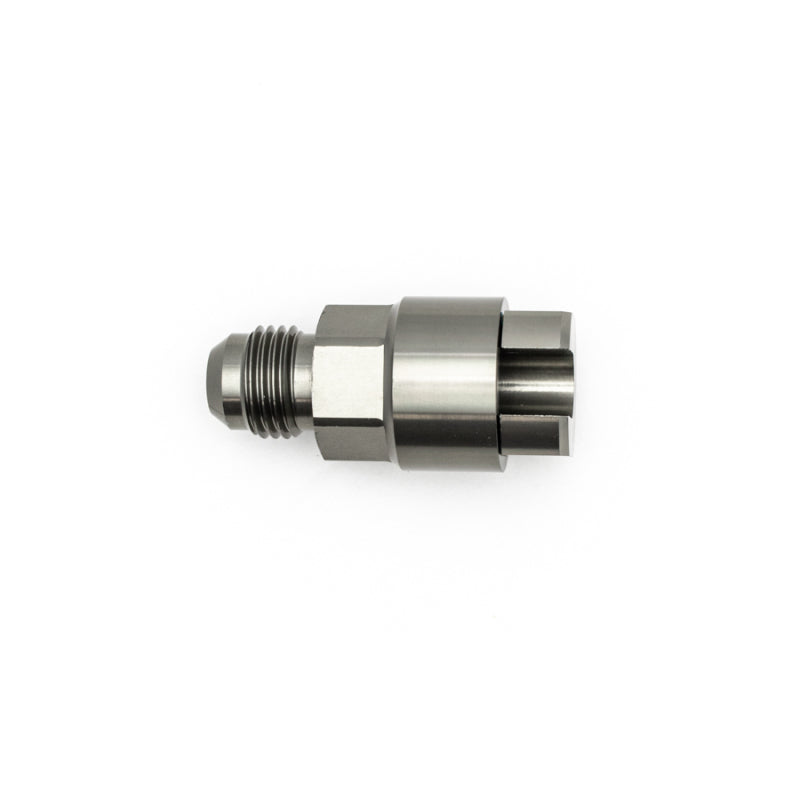 DeatschWerks 6AN Male to 5/16-Inch Female EFI Quick-Connect Adapter DWK6-02-0121
