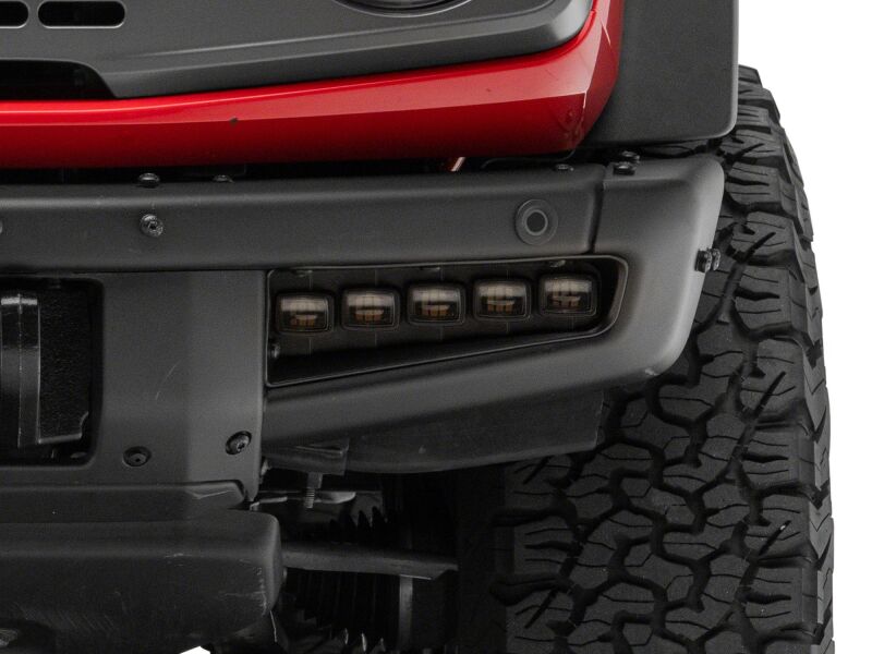 Raxiom 21-26 Ford Bronco 5-LED Fog Lights - Durable Off-Road Lighting Solution