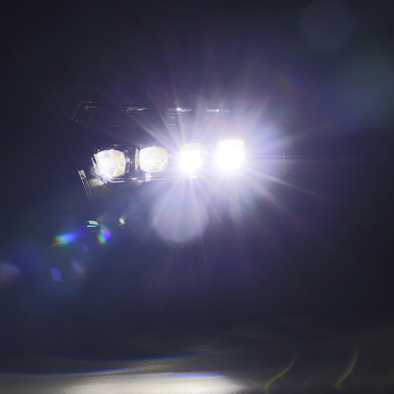 AlphaRex NOVA-Series LED Projector Headlights Alpha-Black for 2019-2023 Ram 1500, Part Number ARX880577