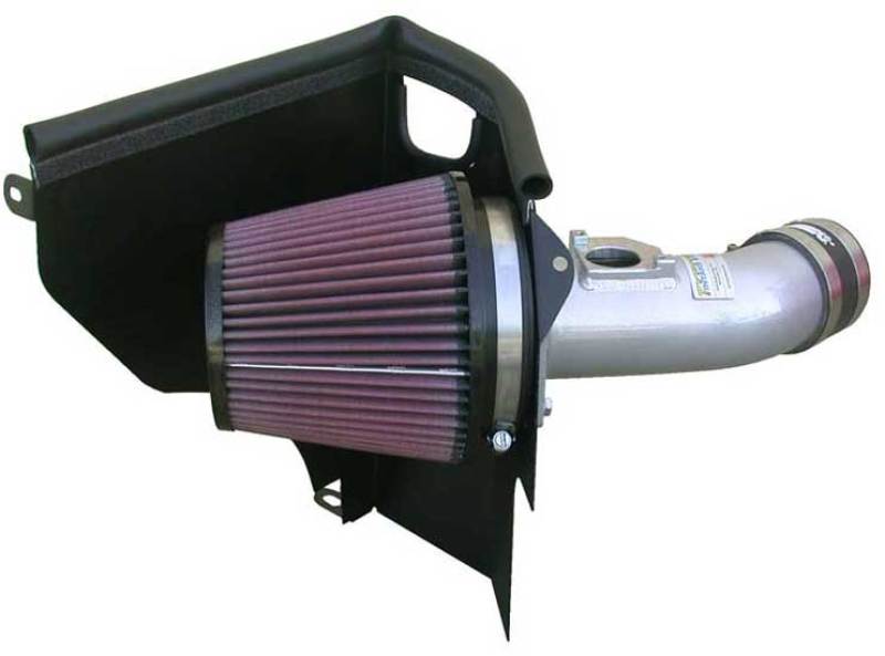K&N Engineering 69-8001TS Silver Typhoon Short Ram Intake for 2002-2007 Subaru Impreza WRX/STi