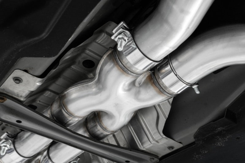 MBRP Armor Pro Cat-Back Exhaust System for 2017–2022 Infiniti Q60 3.0L, 3-Inch Dual Split Rear, Part S4406304