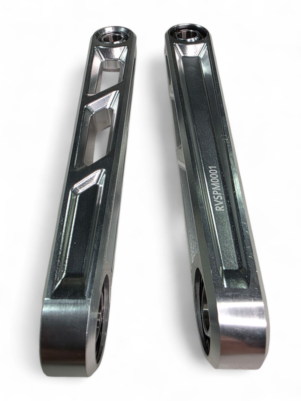Elektric Offroad 2024+ Can-Am Maverick R Front Sway Bar Links Anodized Clear