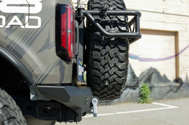 DV8 Offroad Spec Series Rear Bumper dveRBBR-05 for 2021-2025 Ford Bronco