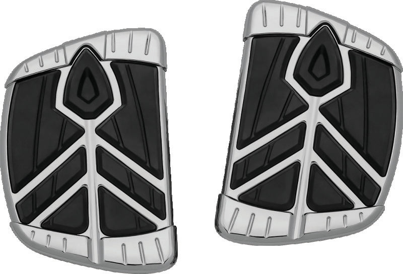 Kuryakyn Spear Mini Boards Without Adapter, Chrome – Part Number 5652
