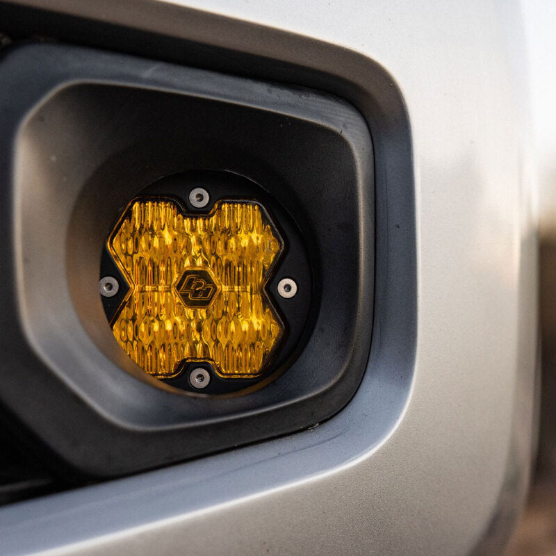 Baja Designs Squadron Sport 2.0 Fog Kit for Toyota Tacoma, Tundra, and 4Runner – Baja Amber