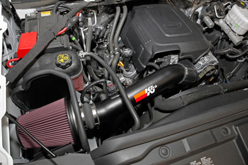 K&N Engineering 77-3090KTK Cold Air Intake Kit for 2016 Chevrolet Silverado and GMC Sierra 2500 HD and 3500 HD