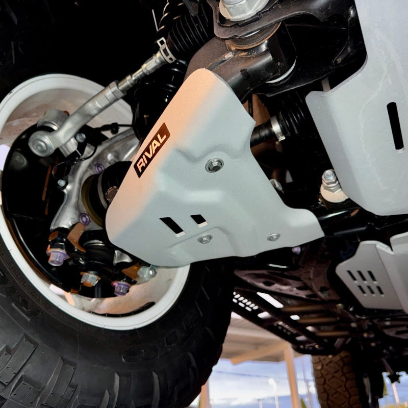 Rival 4x4 RLL2333.9574.2.6 Aluminum Lower Control Skid Plate for Lexus GX550 and Toyota Land Cruiser