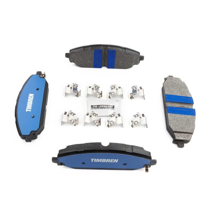 Timbren BES OnyxBite™ Severe Duty Semi-Metallic Brake Pads for 2019-2020 Ram 1500 and Jeep Grand Wagoneer, Front