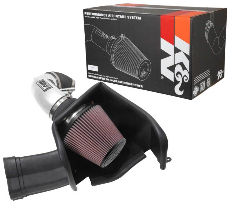 K&N Engineering 69-3540TP Typhoon Cold Air Intake for 2018–2022 Ford Mustang GT 5.0L V8