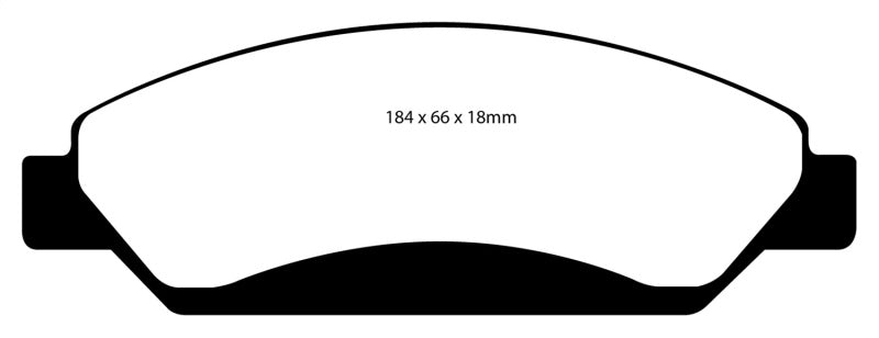 EBC Greenstuff Brake Pad Sets