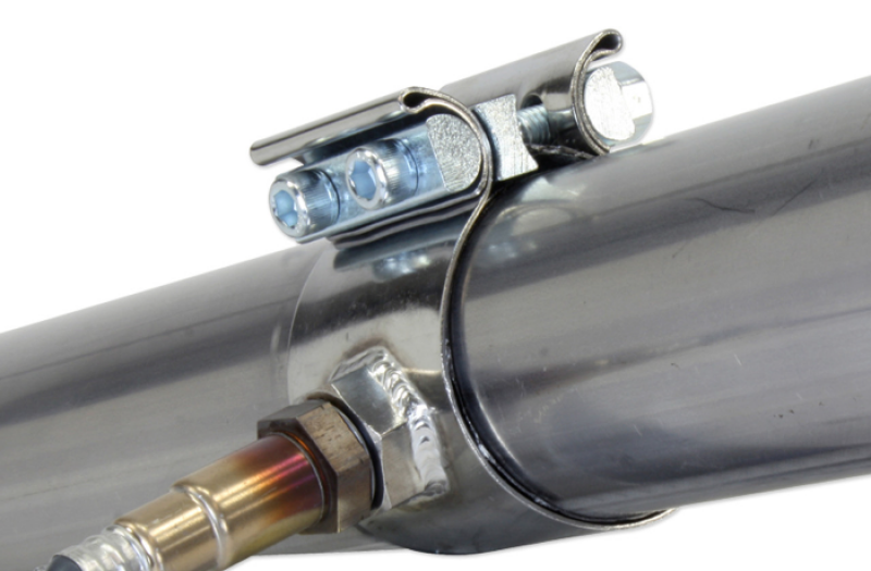 AEM No-Weld O2 Sensor Mount for 2.75 to 3-Inch Exhaust Pipe, Part AEM30-2355-300
