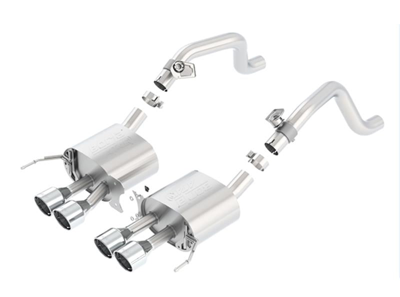 Borla 11863 ATAK Axle-Back Exhaust System for 2014-2019 Chevrolet Corvette C7 6.2L V8