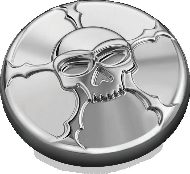Kuryakyn Zombie Vented Chrome Gas Cap, Part Number 7358