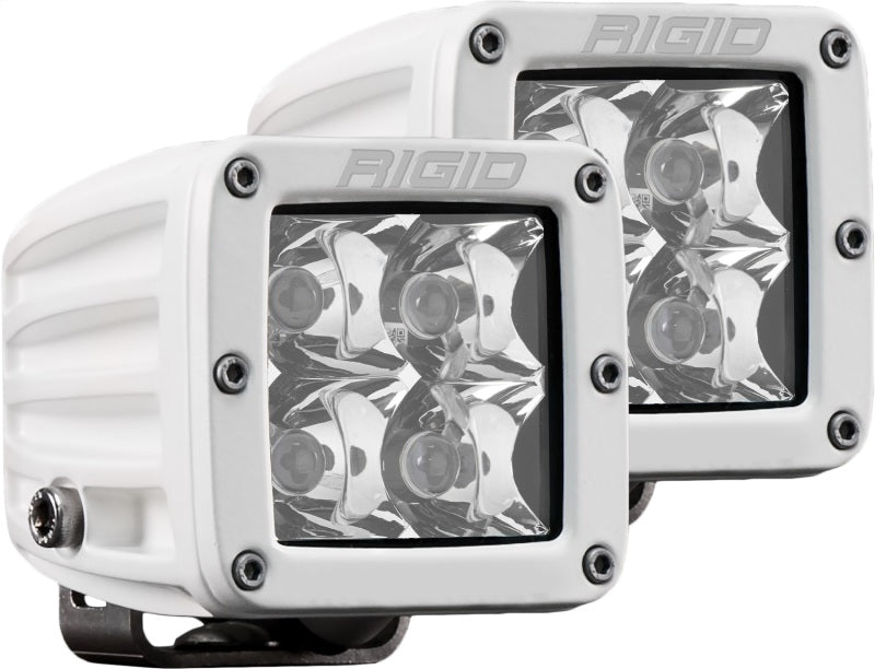 Rigid Industries Marine D-Series PRO Dually Spot LED Pod Lights, Set of 2 – RIG602213