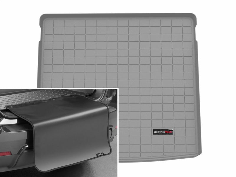 WeatherTech 25-26 Volkswagen Tiguan Behind 3rd Row Cargo Liner with Bumper Protector - Gray