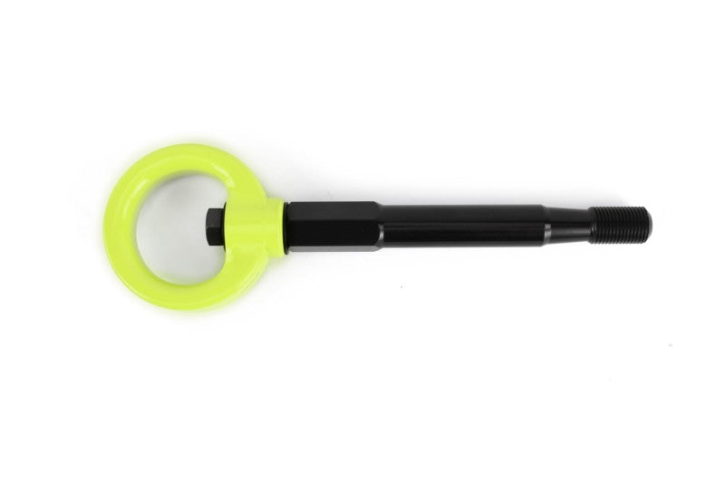 Perrin 18-19 Subaru Crosstrek Tow Hook Kit (Rear) - Neon Yellow
