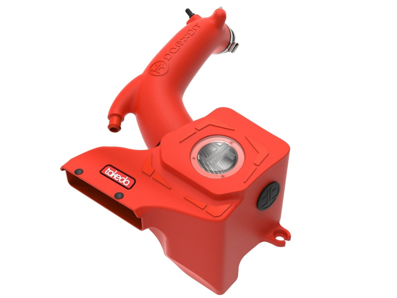 aFe Takeda Momentum Cold Air Intake System with Pro DRY S Filter for 2019-2022 Hyundai Veloster N 2.0L Turbo, Red - Part Number 56-70021DR