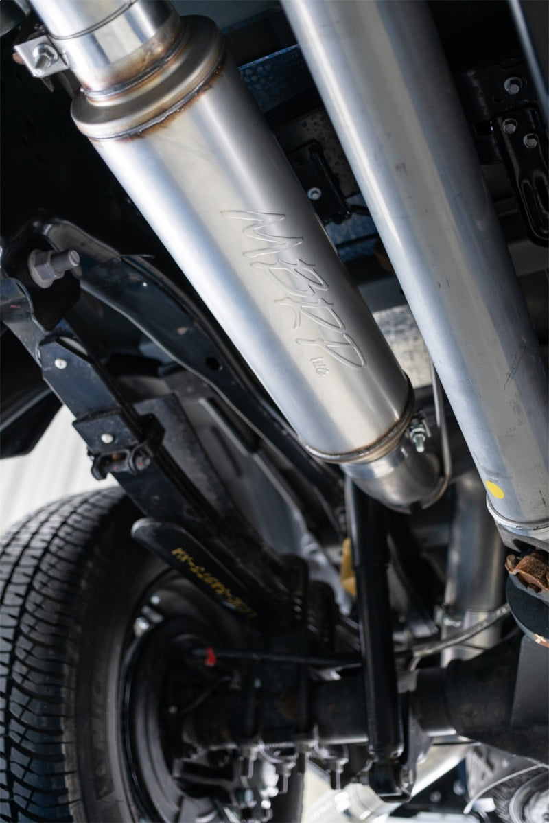 MBRP 2017+ Ford F-250/F-350 6.2L Super/Crew Cab Single Side 4in T304 Catback Exhaust