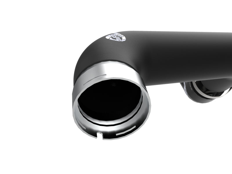 aFe BladeRunner Charge Pipe Kit, Black, Part Number 46-20424-B, for 2019–2026 Chevrolet Silverado and GMC Sierra 1500 2.7L Turbo