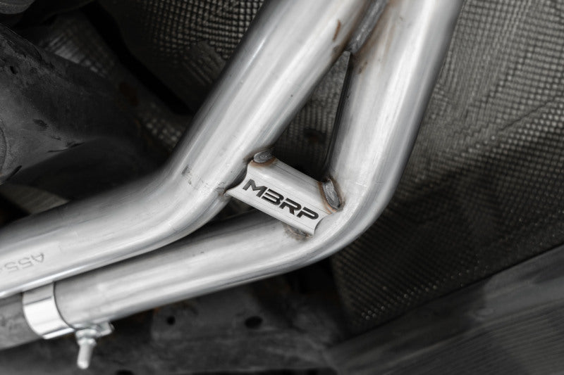MBRP Armor Pro Muffler Bypass for 2010–2016 Audi S4/S5 3.0 TFSI, T304 Stainless Steel, 2.25-Inch, Part S4611304